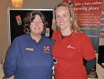 Jeni Henderson and Ineke Krom