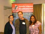 Katie Papertalk, Isaac Freeman and Yvette Kelly