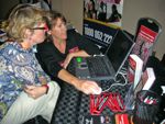 Jo-Anne Warburton with Michelle Catto