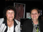 Lorraine Whitby and Laurel Houghton at Western Australian Aboriginal Health Promotion Conference