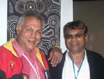 Noel Robert Wallam and Paul Parfitt at the 16th Western Australian Drug and Alcohol Symposium