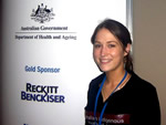 Amy Hardy at the 16th Western Australian Drug and Alcohol Symposium