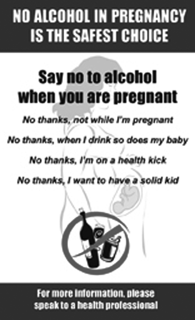 No alcohol in pregnancy is the safest choice No alcohol in pregnancy is the safest choice