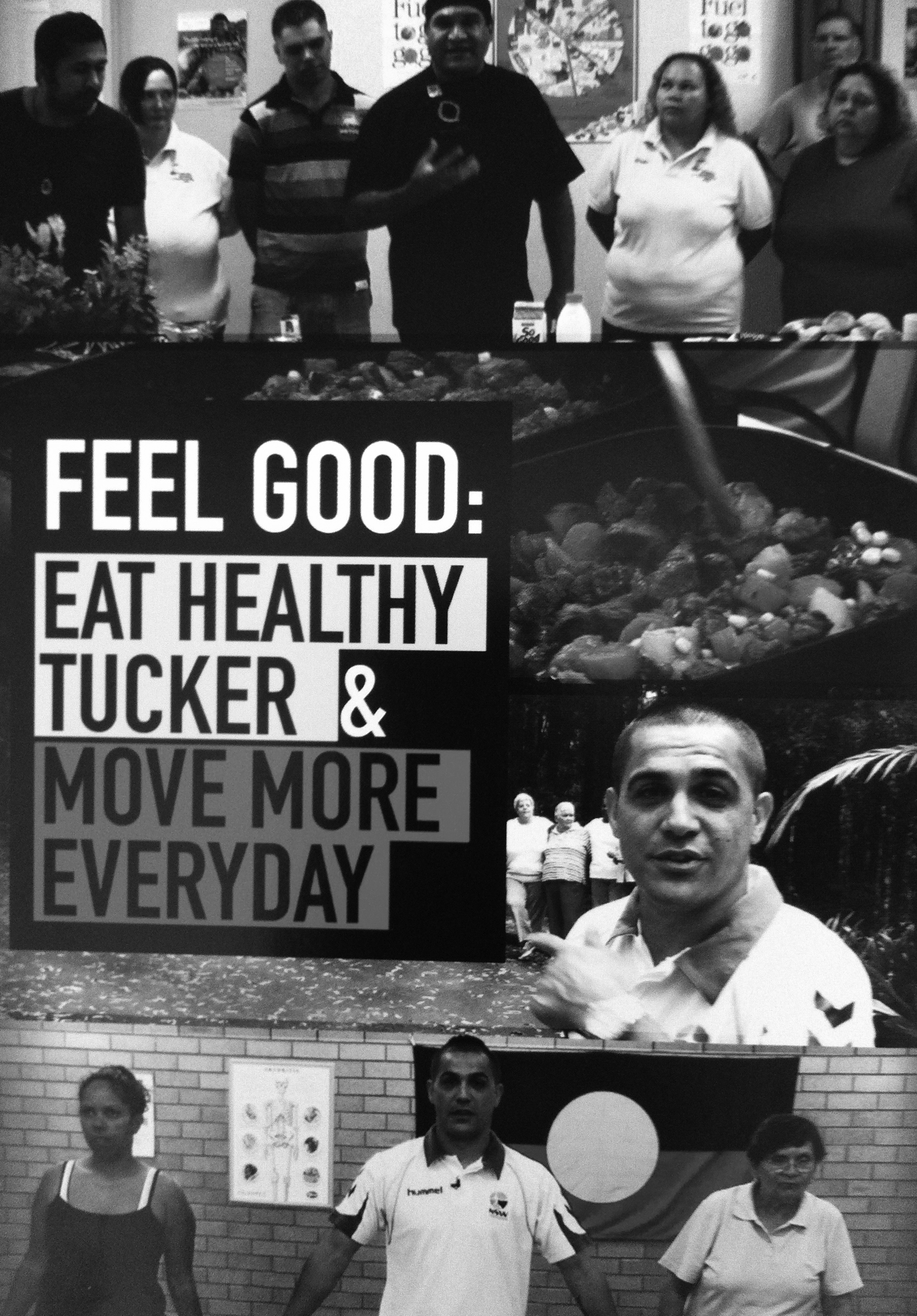 Feel good: eat healthy tucker & move more everyday Feel good: eat healthy tucker & move more everyday